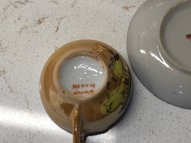 Vintage Japanese Tea Cups