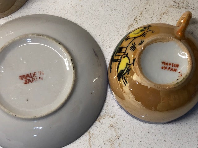 Vintage Japanese Tea Cups